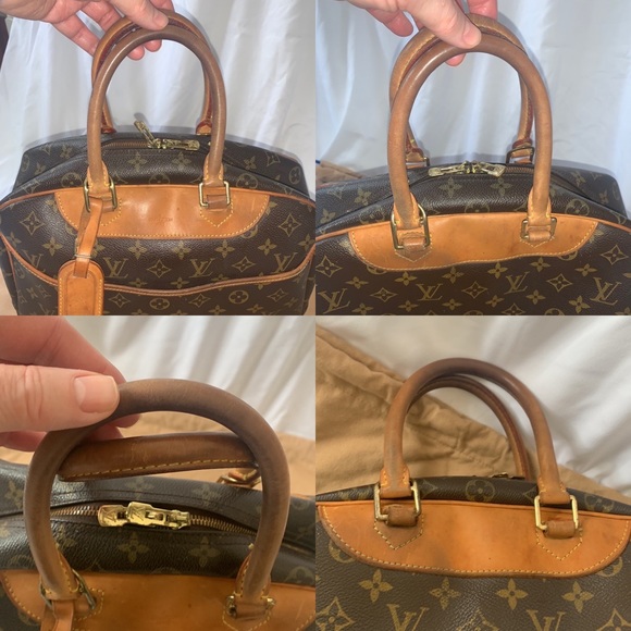 Authentic LOUIS VUITTON vintage Deauville bag monogram. - Picture 5 of 17